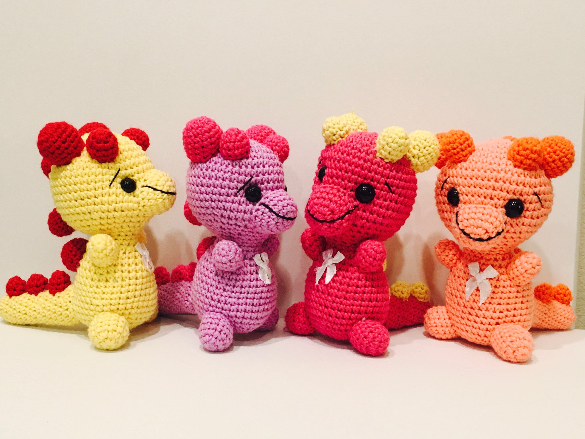 Crochet Dolls : Dinosaur/Baby Dragon