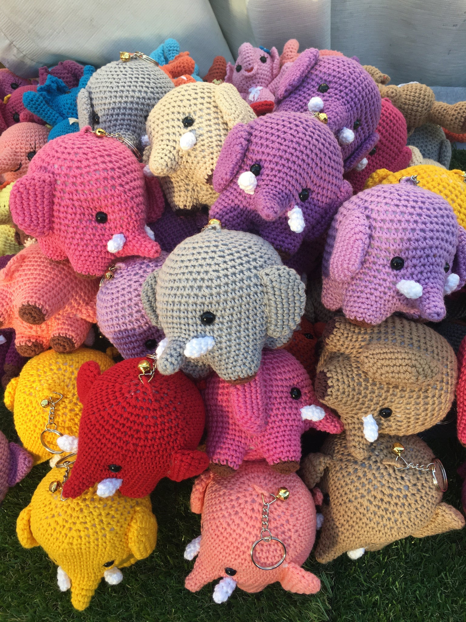 Crochet Dolls : Jumbo Elephant