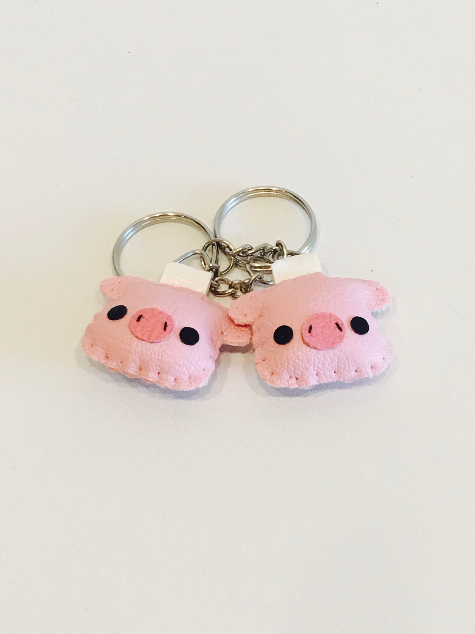 Mini Leather Keychain