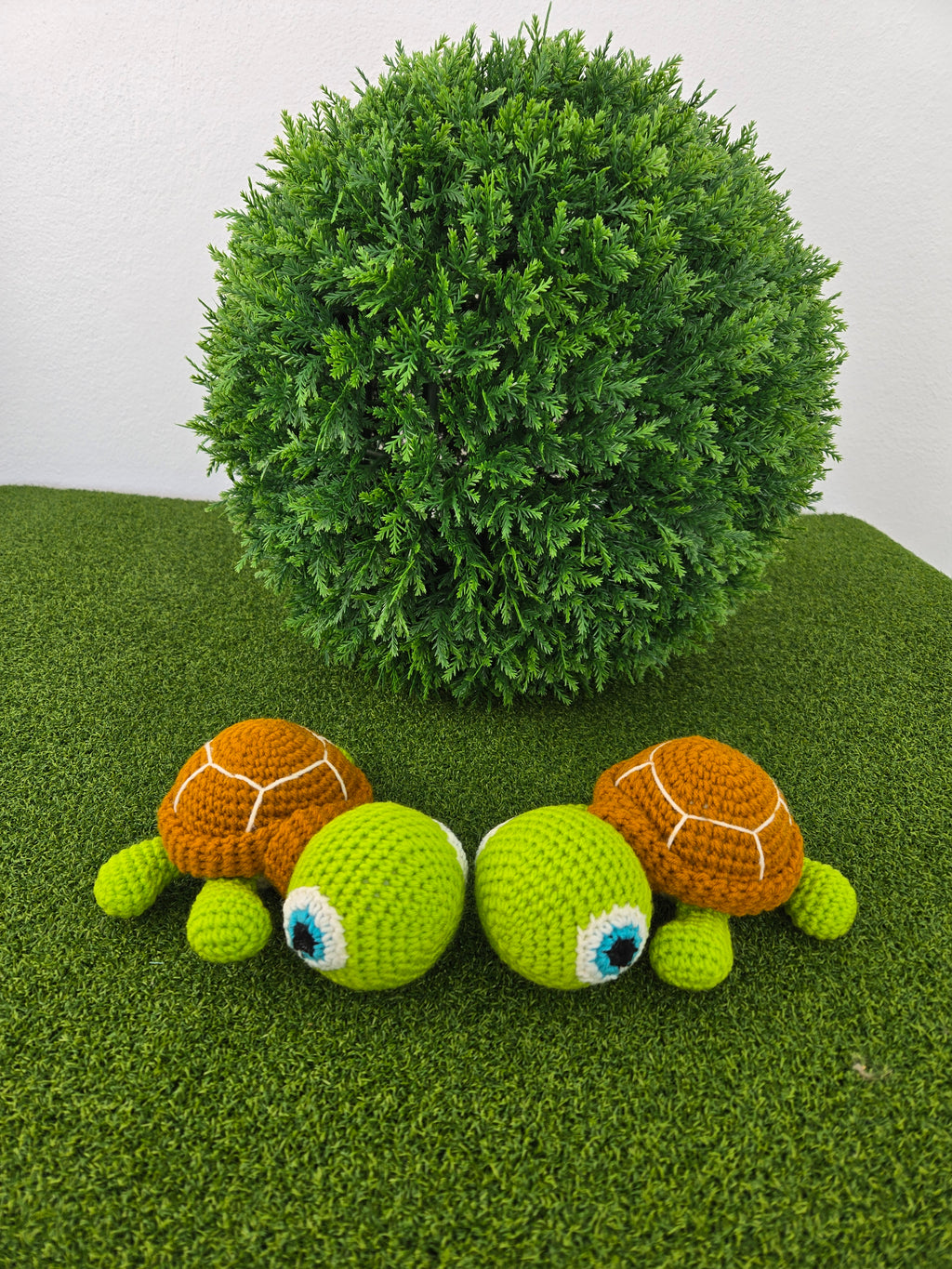 Handmade Crochet Turtle Plush Toy