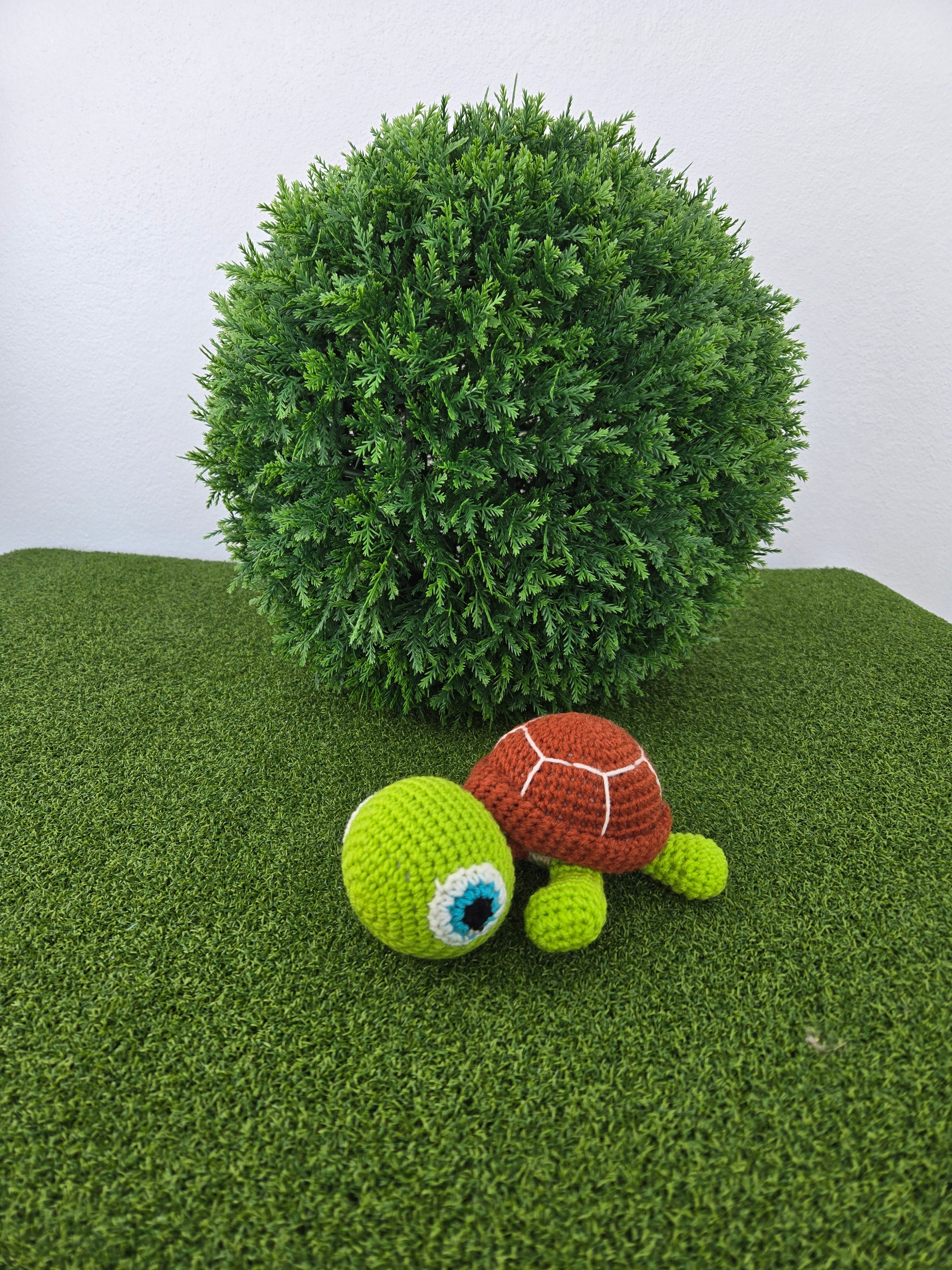 Handmade Crochet Turtle Plush Toy