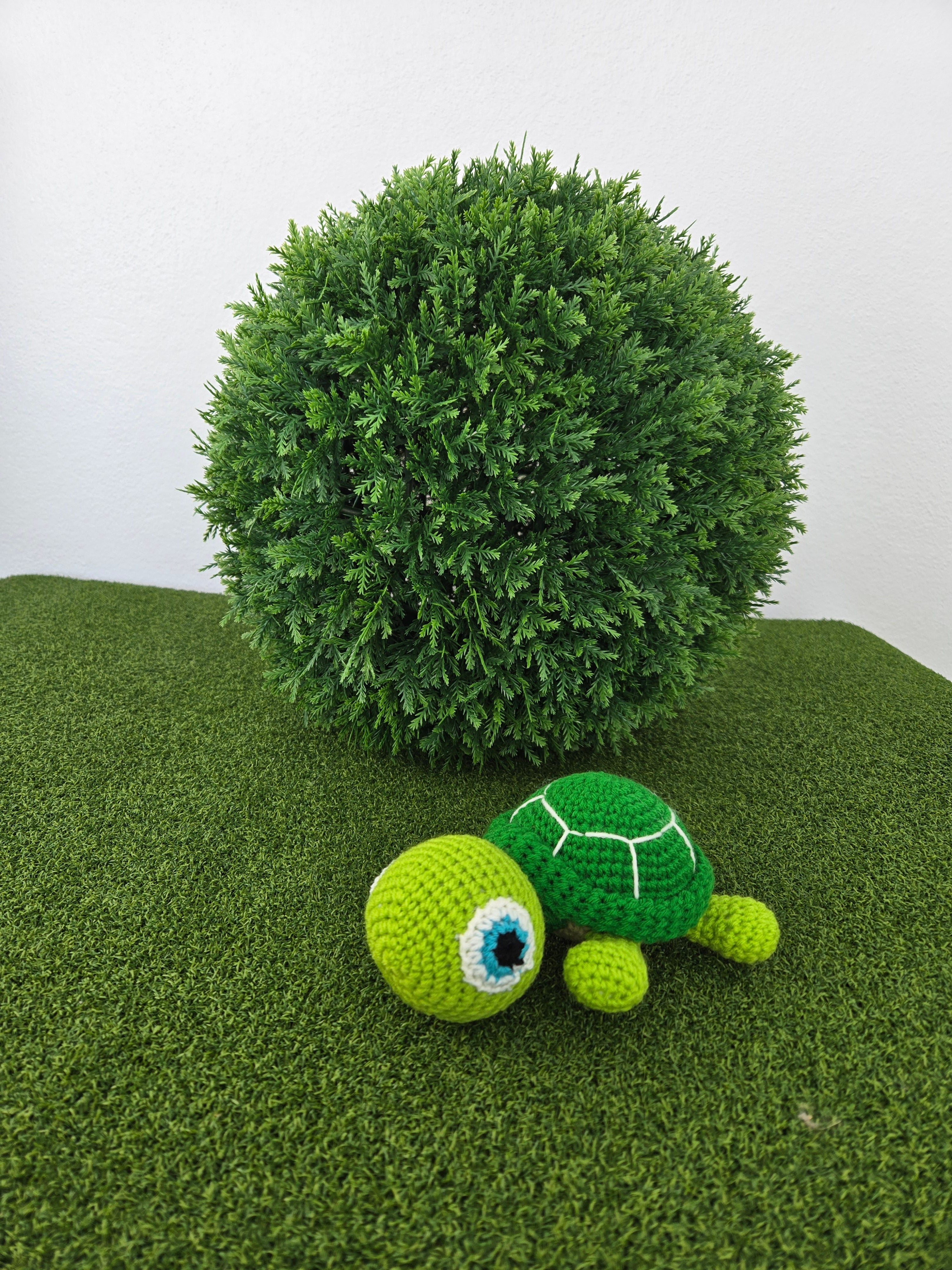 Handmade Crochet Turtle Plush Toy