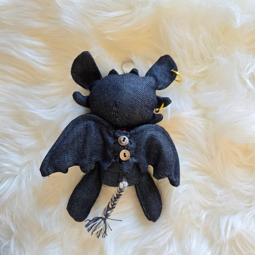 Denim Keychain