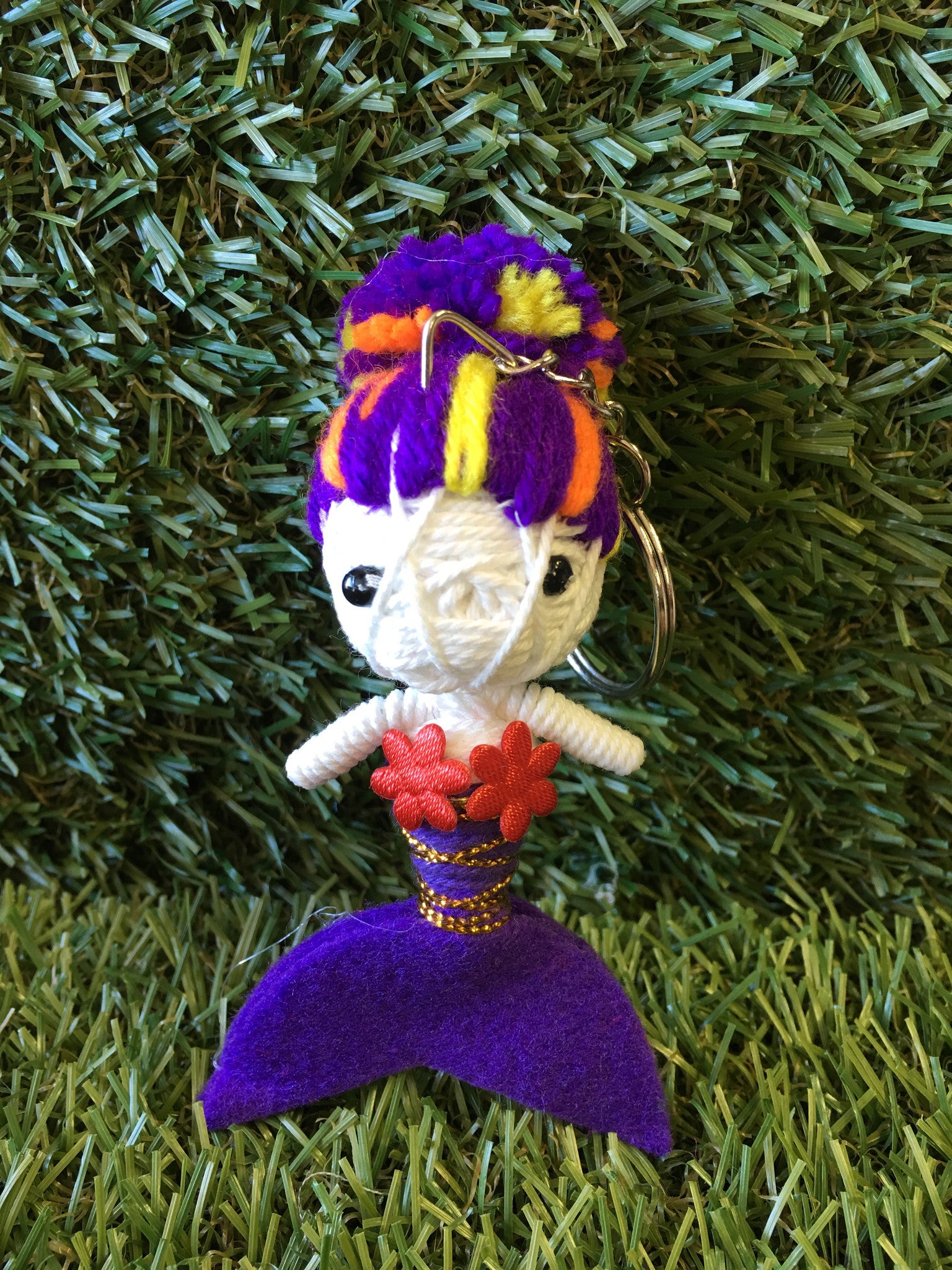 Yarn Keychain
