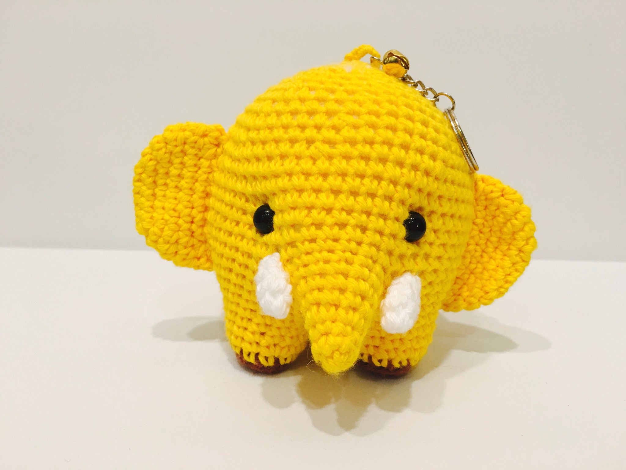 Crochet Dolls - Elephant's Keychain