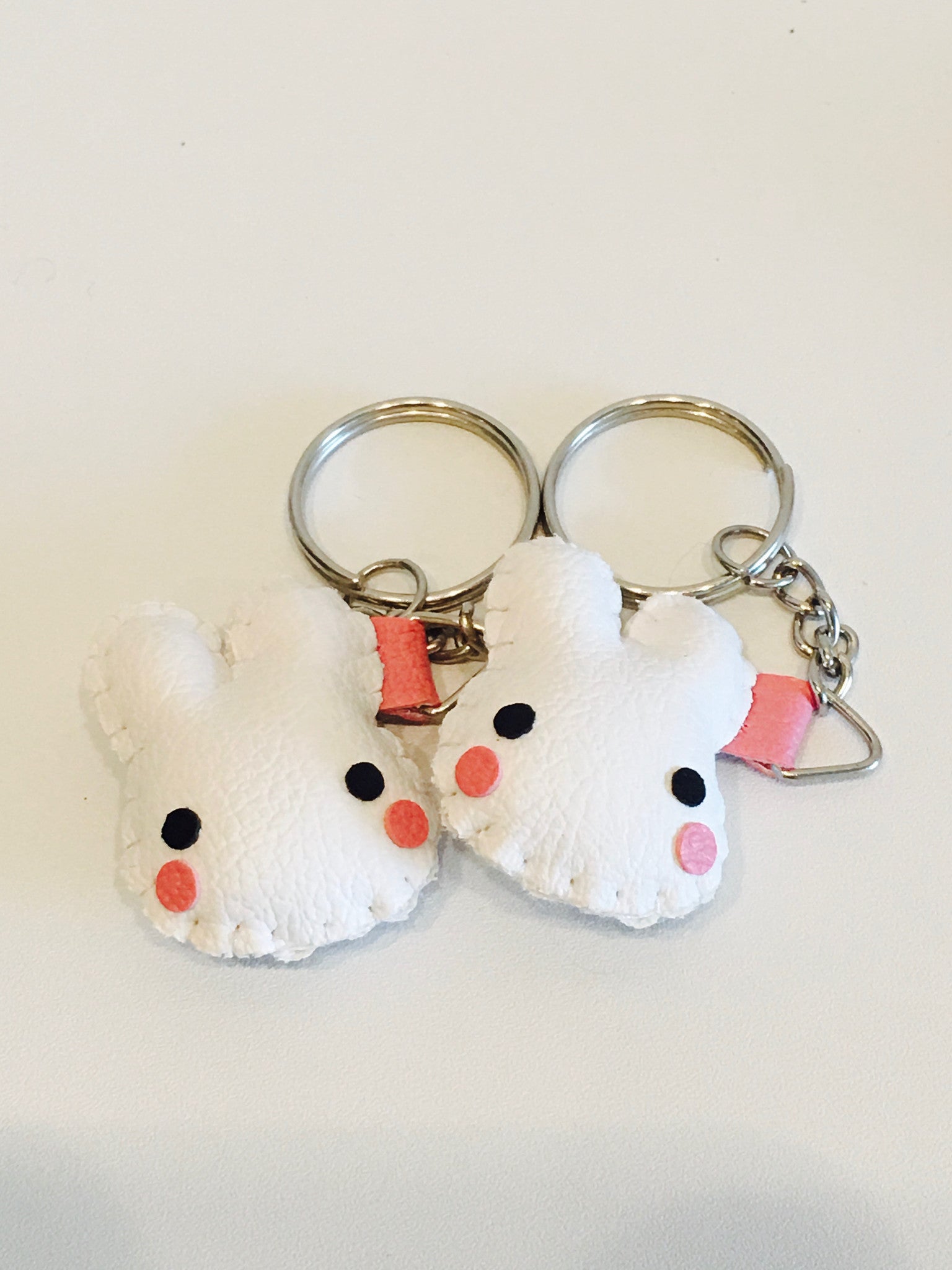 Mini Leather Keychain