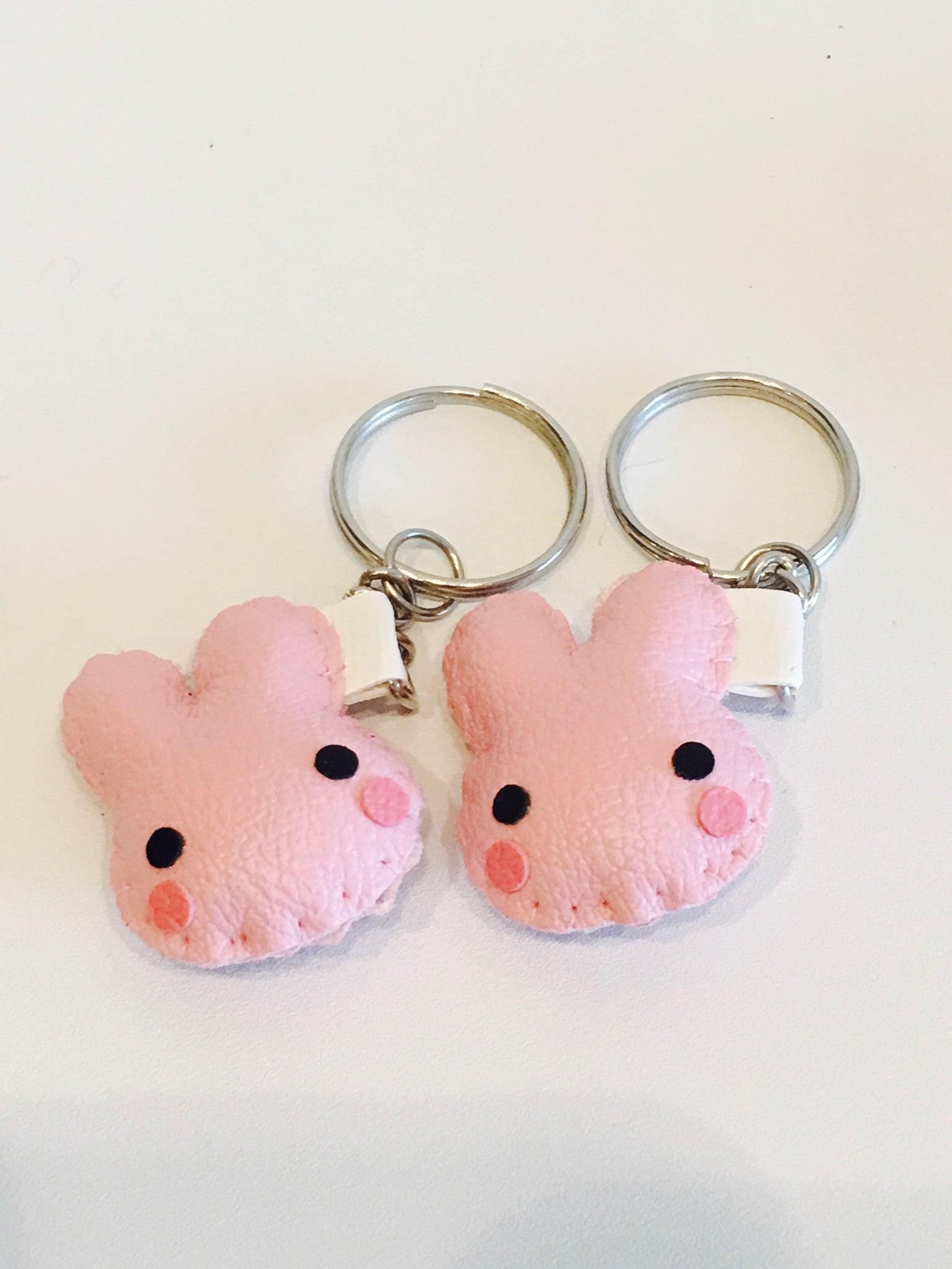 Mini Leather Keychain