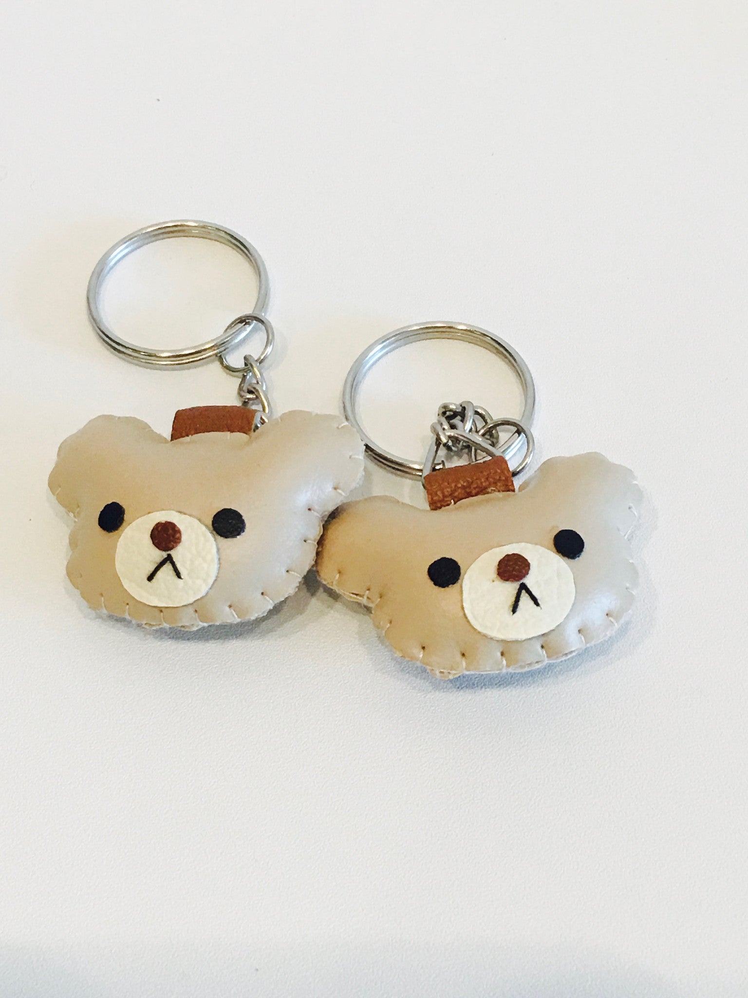 Mini Leather Keychain