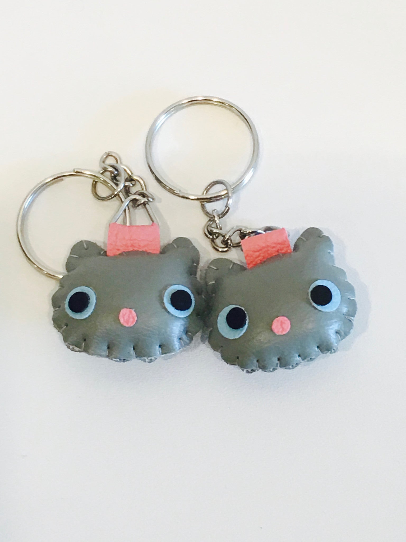 Mini Leather Keychain