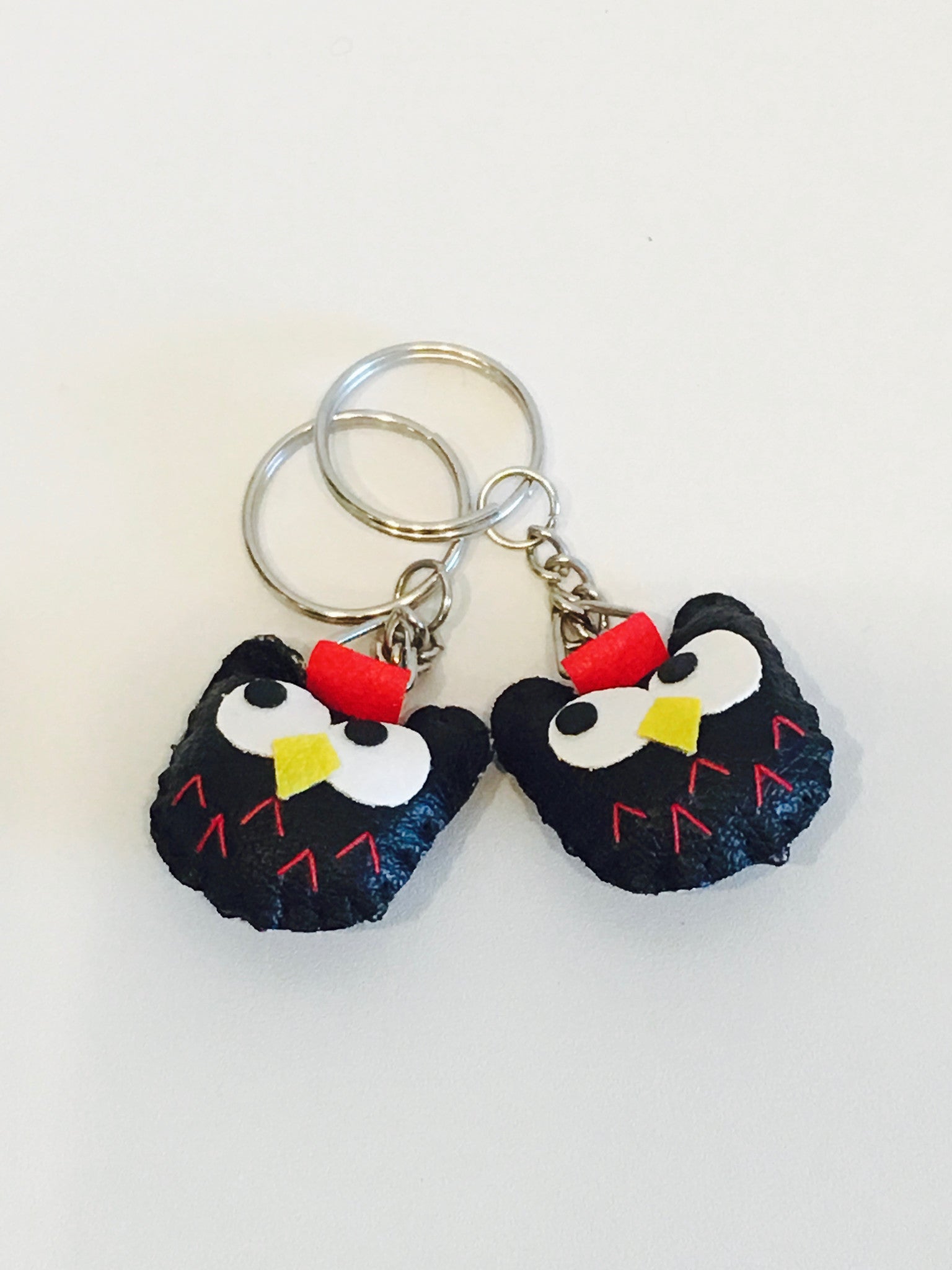 Mini Leather Keychain