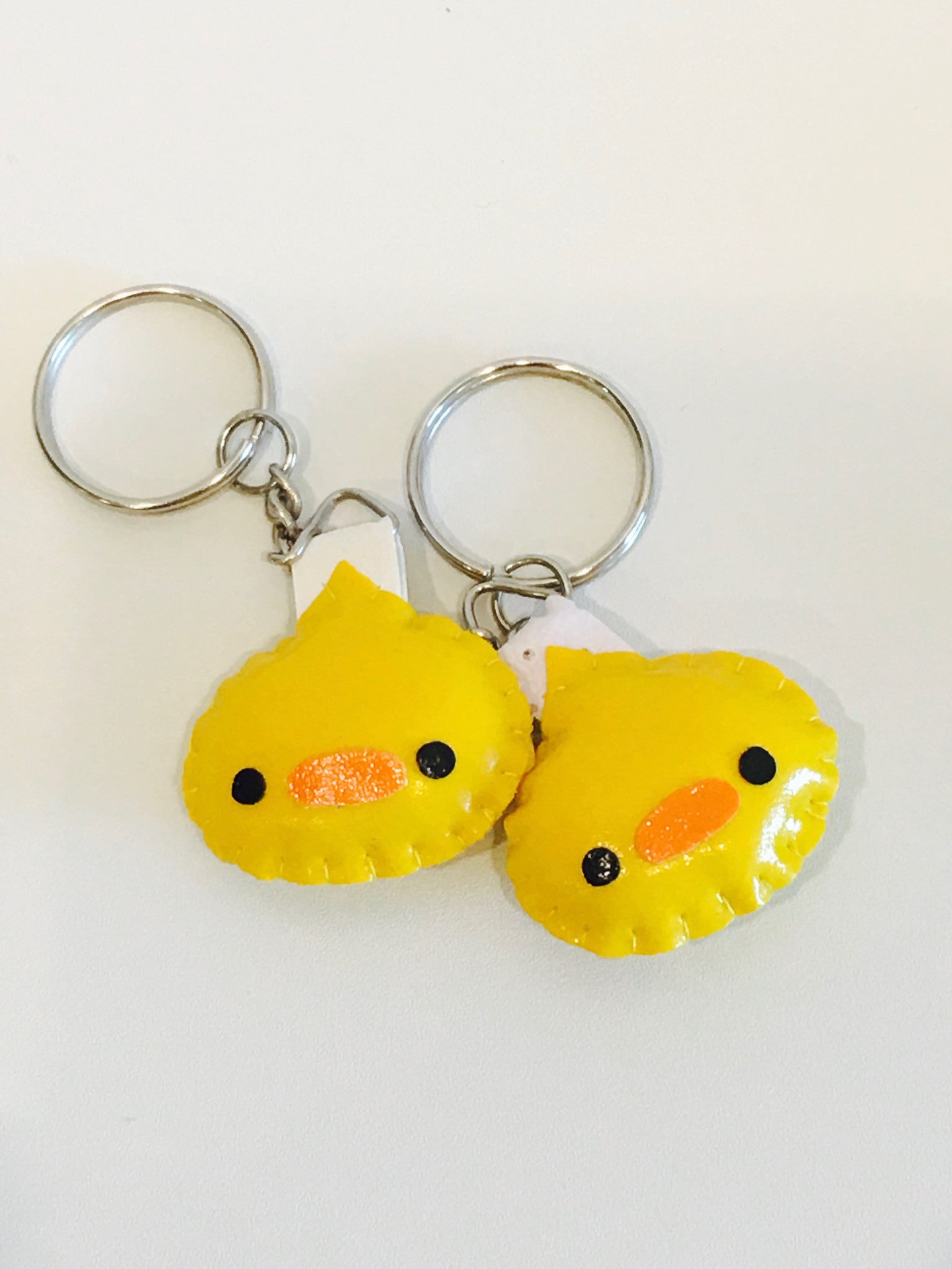 Mini Leather Keychain