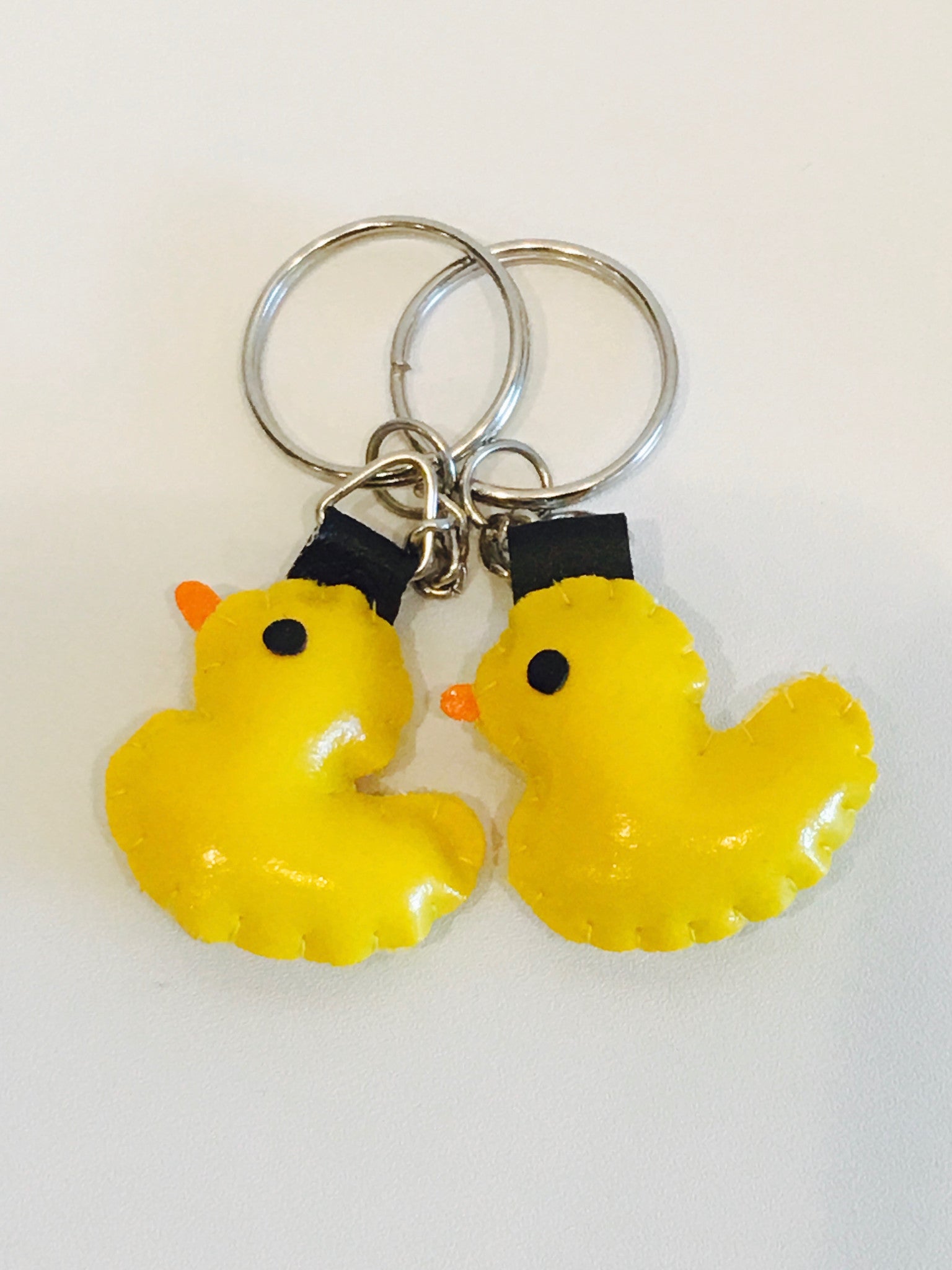 Mini Leather Keychain