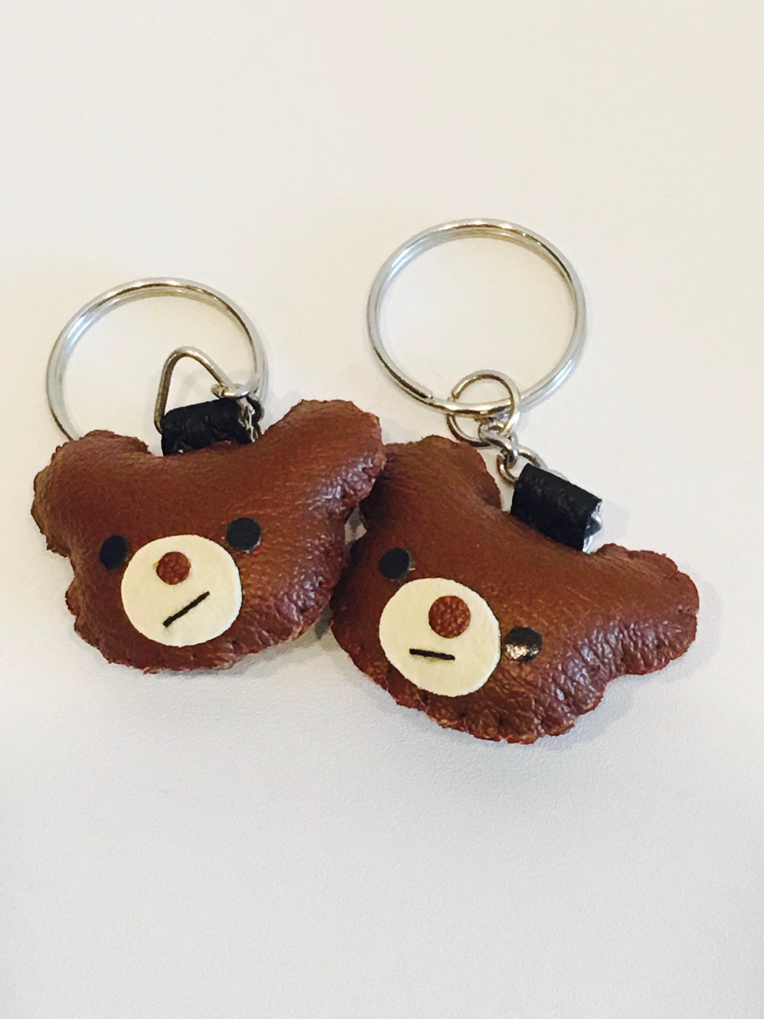 Mini Leather Keychain