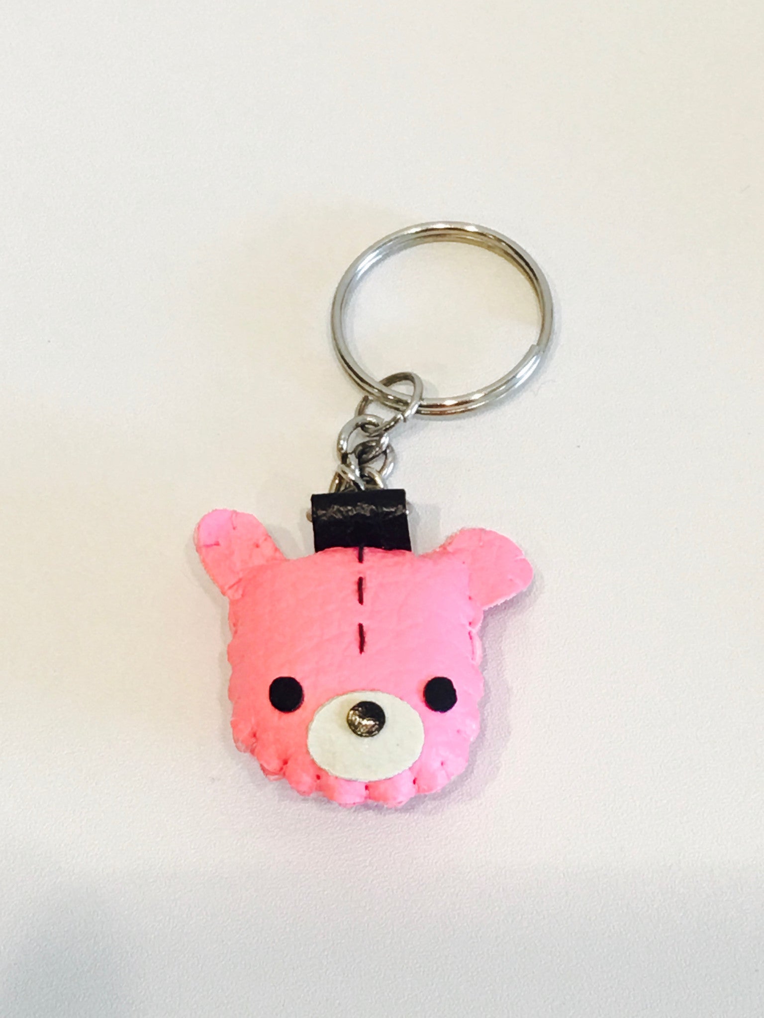 Mini Leather Keychain